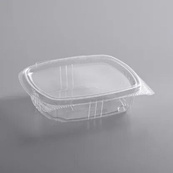 Picture of VF8060 - INLINE VISIBLY FRESH HINGED CONTAINER, 330CT PET 6X6X3